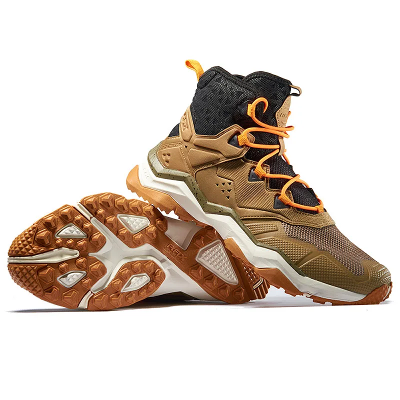 Rax Men Mountain Shoes Breathable Hiking Shoes Men Summer Lightweight Walking Sneakers Professional Outdoor Sports Shoes size 45
