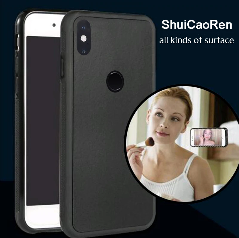 

Anti Gravity Phone Case For XiaoMi Mi 6 6X Mi6 Back Magical Nano Suction Cover Adsorbed Case For XiaoMi Mi A2 / A2 Lite