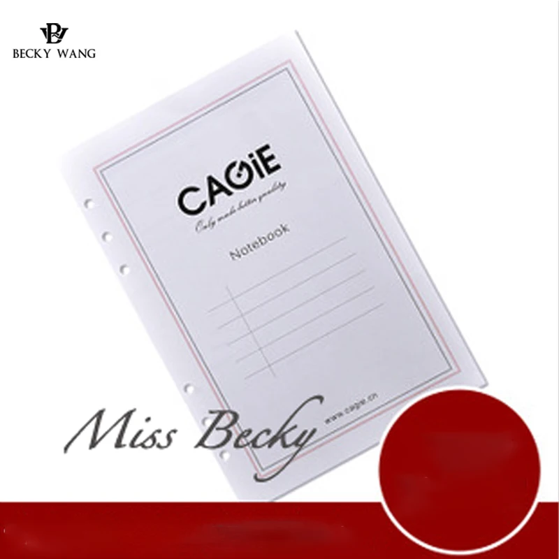 

A5 80 Sheets White Wide-Ruled Paper Spiral Book Replace Agenda 2018 Planner Organizer Business Office Hard Copybook Note Paper