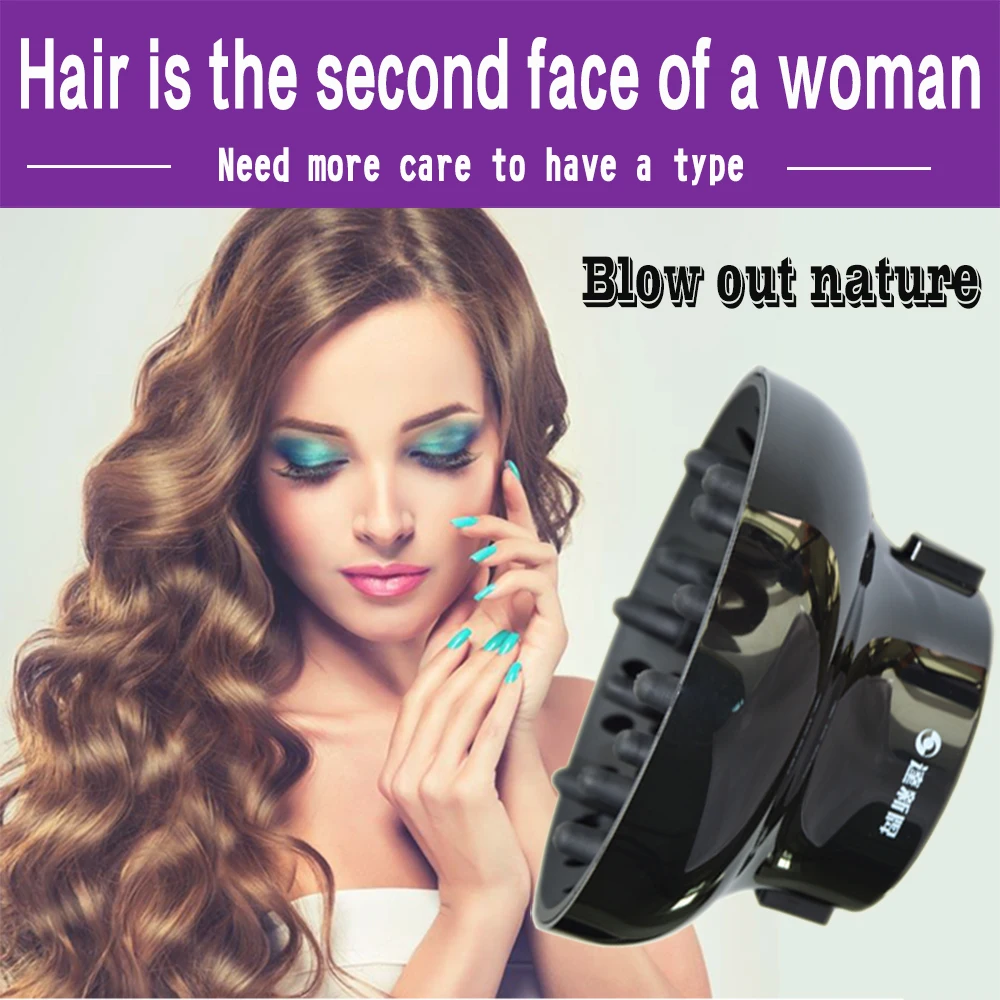 Universal Hair Diffuser Adaptable For Blow Dryers With D 1 7 Inch