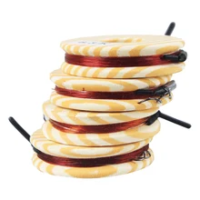 5 шт./партия Высокое качество ручной Bindin сильная Натяжная рыболовная леска группы нейлон сильное натяжение рыболовная Mainline приманки линия группа