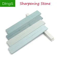 1pcs 80-1200 Grit Knife Sharpener Sharpening Stone Green Silicone Carbide Oil Stone Fine Polish Grinding Ceramic Jade Metal