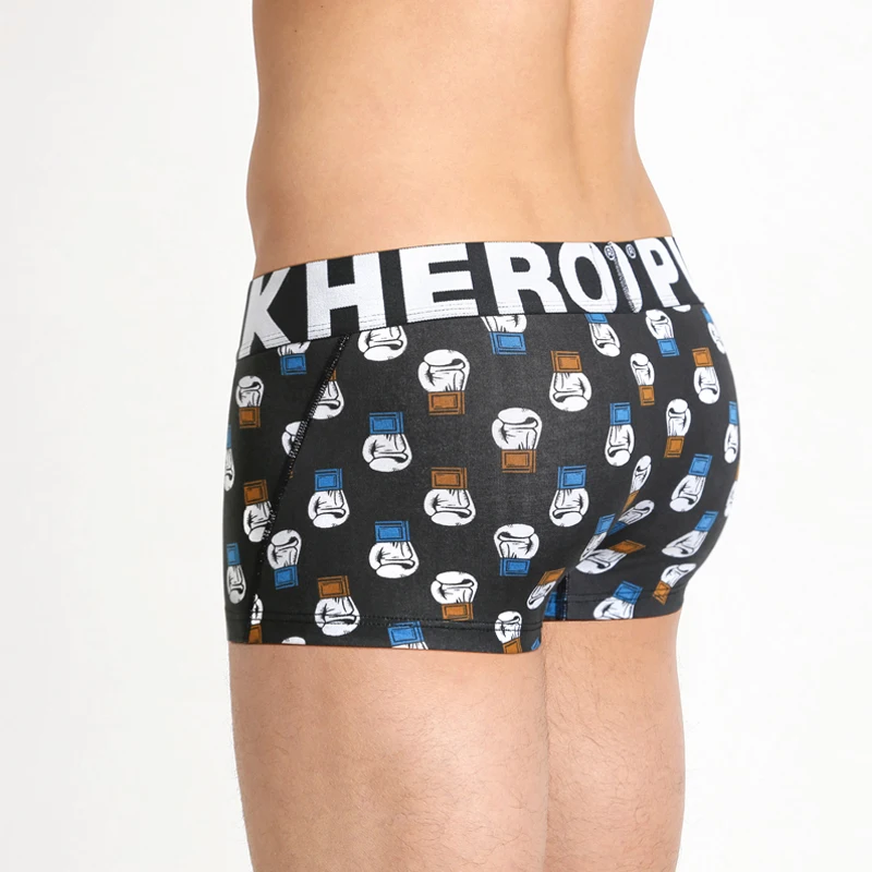 Pack of 22 Fashion Printed Men's Cotton Boxer Short Stretched Men Panties Top Quality Underwear Intimate men's Undergarment | Мужская