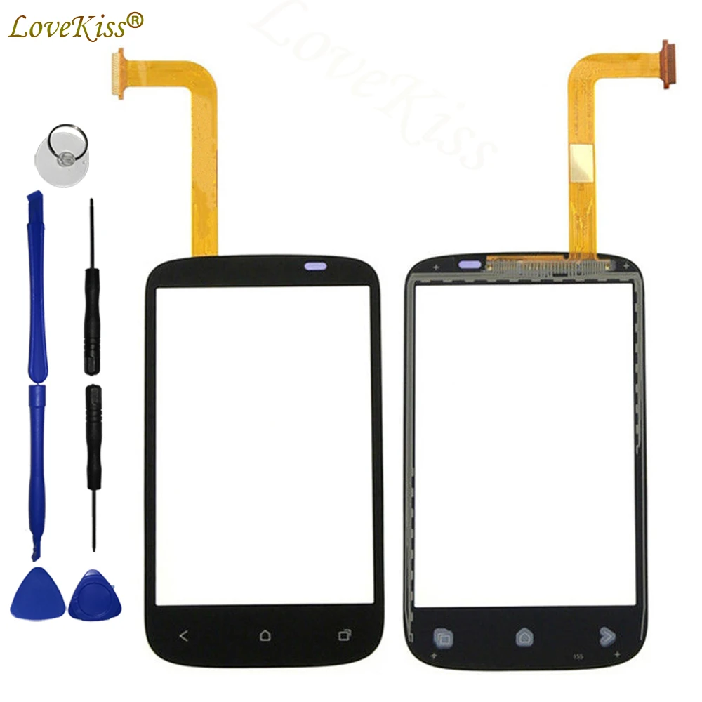 3 5 &quotA320 Передняя панель для HTC Desire C A320e сенсорный экран сенсор ЖК-дисплей