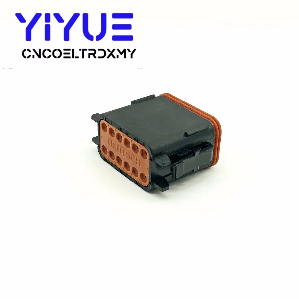 10 Sets 12 Pin Female Male DT DT06-12S DT04-12P Black Vehicle Speed Accelerator Pedal Automotive Connector For Deutsch (5)