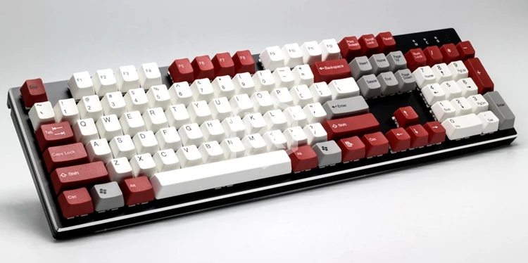 Taihao abs double shot keycaps классический мини-автомобиль для diy игровой механической клавиатуры цвет whtie серый красный светильник серый