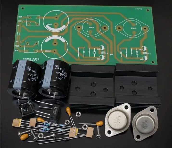24V Regulated Power Supply + NAC152XS two-branch DIY Kit Ref NAIM HI-CAP Circuit | Электроника