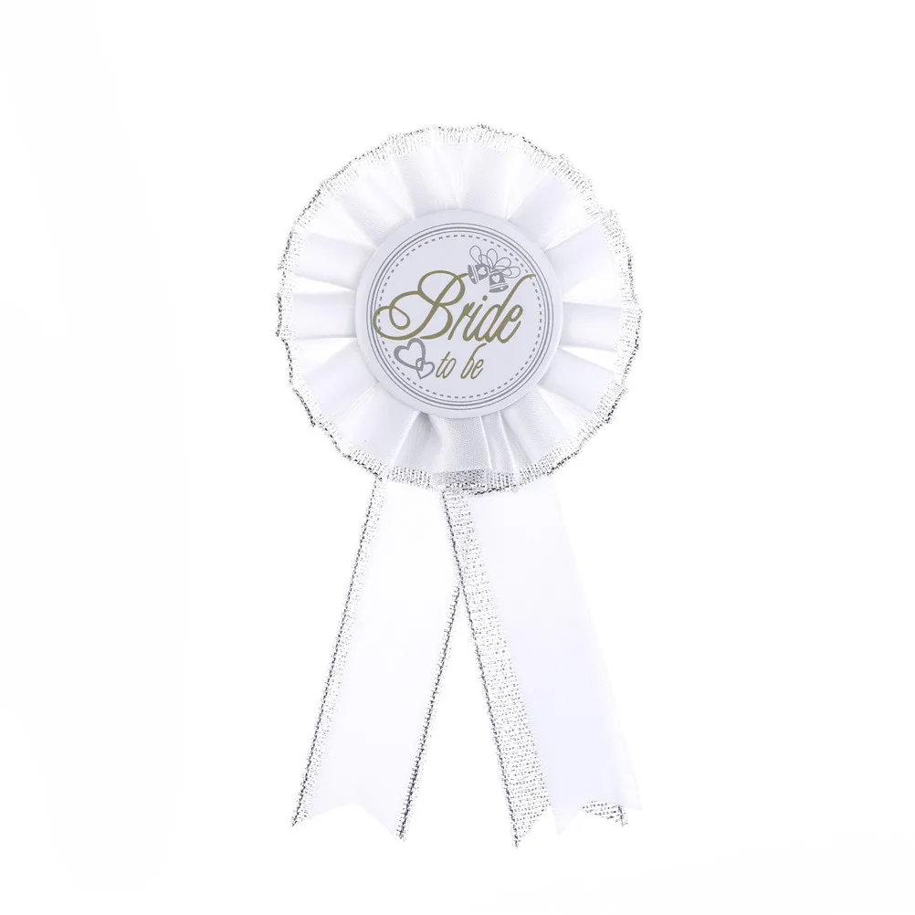 Baby Shower Party Fancy Dress Fashion Happy Birthday It's a GirlBoy Baby Shower Award Ribbon Badge Party Favors Gift