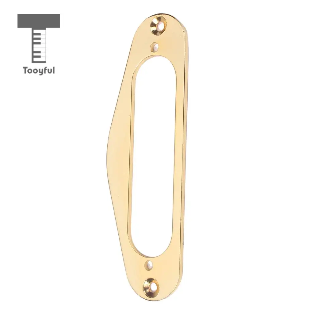 Tooyful 2Pcs/Set Electric Guitar Neck Pickup Frame Ring Surround for Tele TL