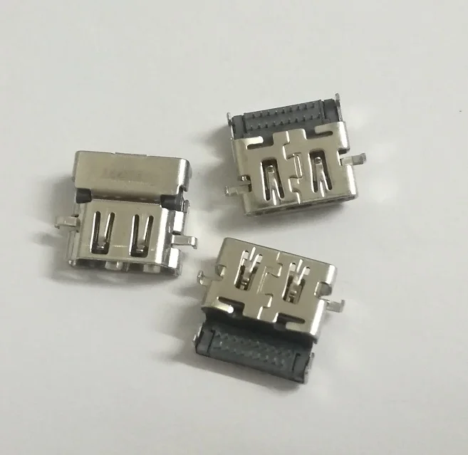100 шт. Новый Сменный гнездовой разъем HDMI/гнездовой PCB 19P HDMI порт для Asus Lenovo HP и т. д.