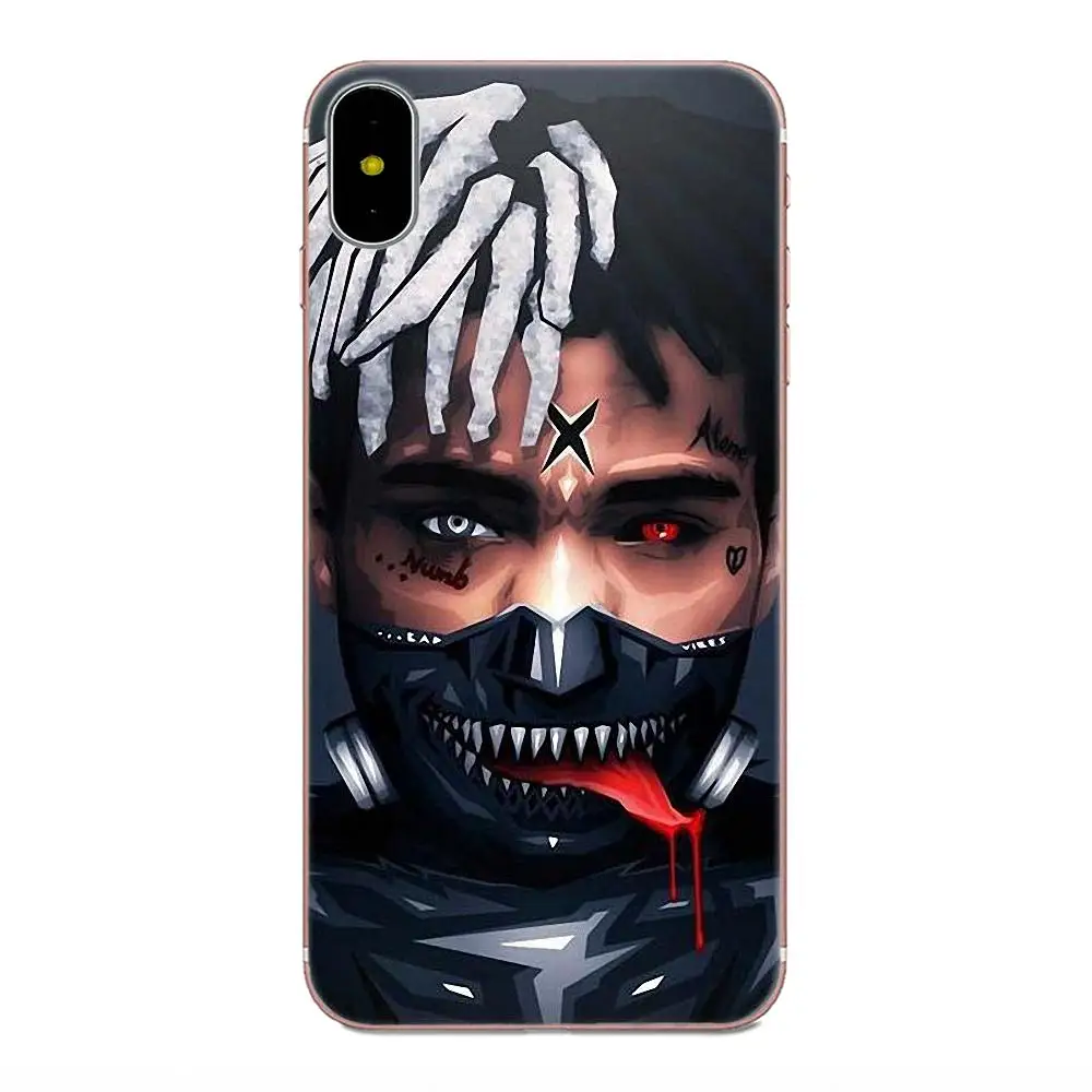 Для samsung Galaxy Note 5 8 9 S3 S4 S5 S6 S7 S8 S9 S10 mini Edge Plus Lite TPU чехол XXXTENTACION|Чехлы-накладки| |