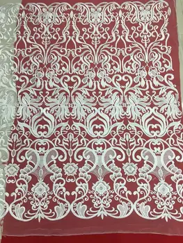 

L-71938 New style French net lace fabric,African tulle mesh lace fabric high quality