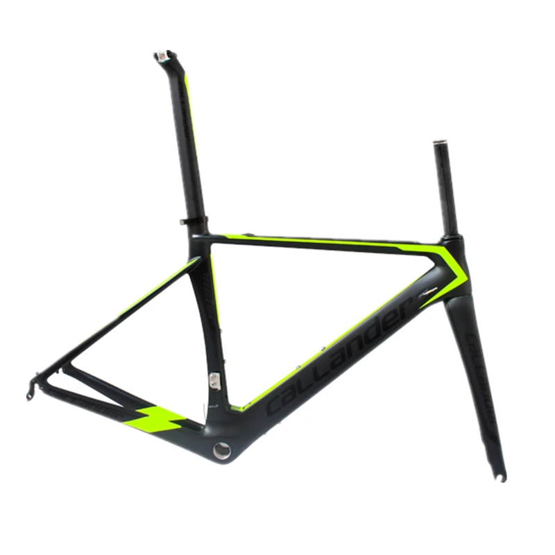 

5pcs per set frame and bicycle frame road carbon road bike frameset cuadros carbono road fork seatpost clamp headset for DI2