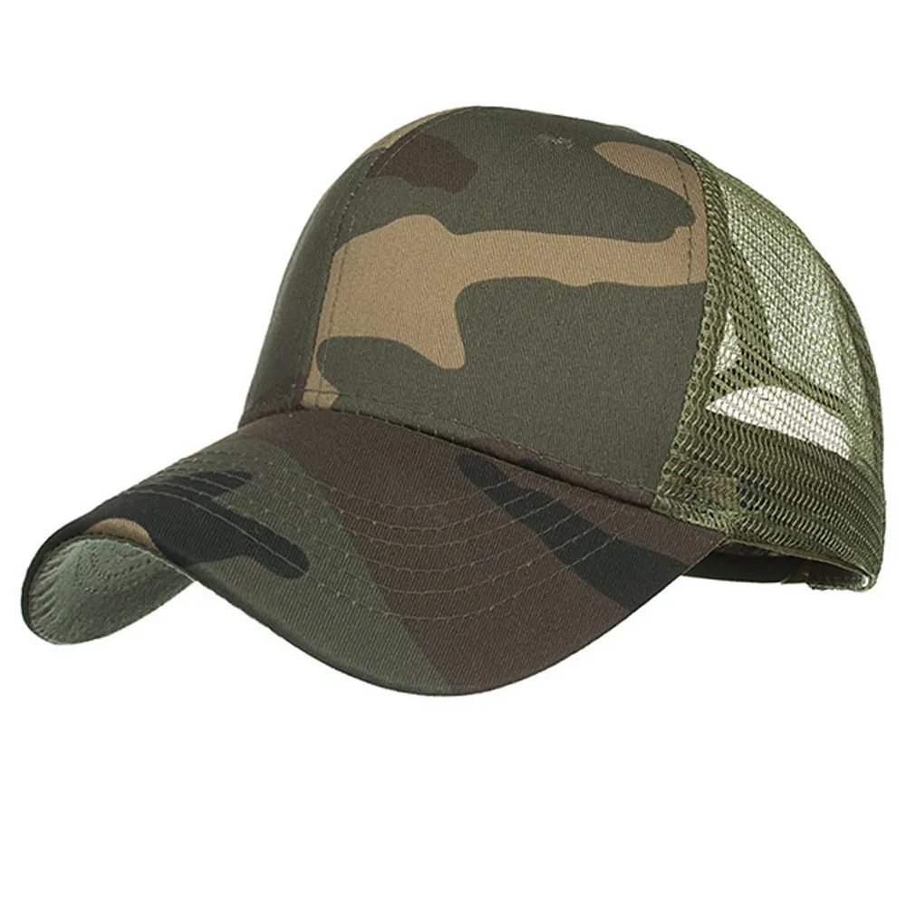 Gorra de béisbol de las mujeres de la moda de los hombres ajustable camuflaje verano tapa de malla sombreros Gorra de béisbol sombra Gorra de Baseball Y502 Gorra de béisbol de las mujeres de la moda de los hombres ajustable camuflaje verano tapa de malla sombreros Gorra de béisbol sombra Gorra de Baseball Y502