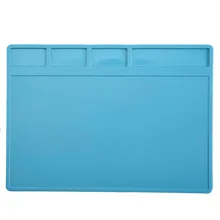 Теплоизоляционная силиконовая прокладка электрическая паяльная станция для ремонта BGA платформа для обслуживания с винтом расположение коврика 28*20 см