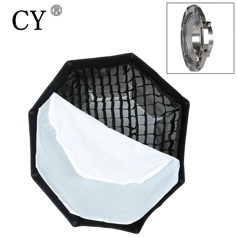 

95cm Bowens Mount Octagon Softbox with Grid for Studio Flash Photo Studio Soft Box Photography Accesorios Fotografia