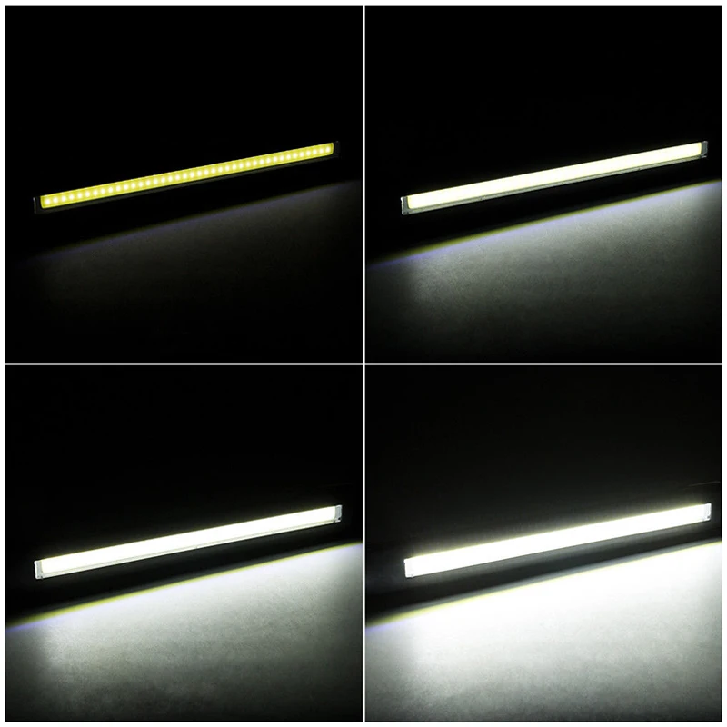 Яркий светодиодный рабочий свет USB Перезаряжаемый 40 шт. светодиодный COB Тонкий Магнит крюк Рабочий свет бар для кемпинга охоты
