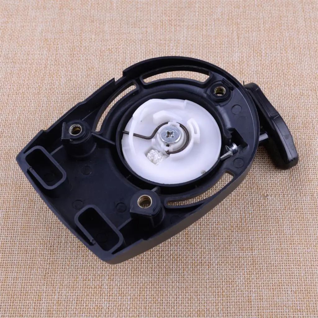 LETAOSK Black Pull Start Starter Recoil Replacement Fit for Honda Engine GX35 UMK435 Brush Cutter