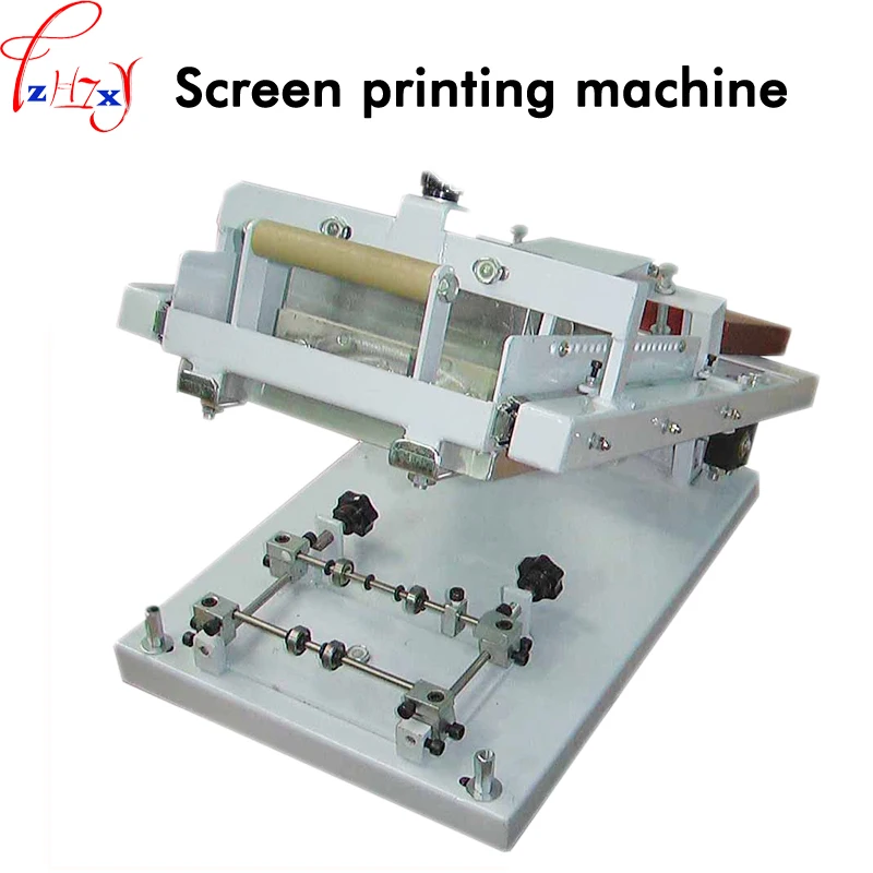 

Manual round face screen printing machine TX-X1 cylinder screen printing machine for cups, candles, pen ect 1pc