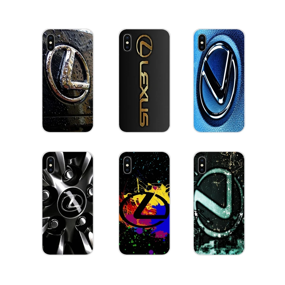 

For Apple iPhone X XR XS MAX 4 4S 5 5S 5C SE 6 6S 7 8 Plus ipod touch 5 6 For Luxury lexus car logo Accessories Phone Skin Cover
