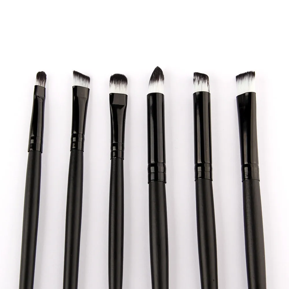Professional 6 Pcs Makeup Brush Set Tools  (6)