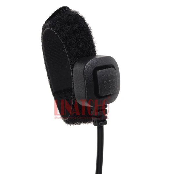 2 Pin Ear Bone вибрирующий наушник микрофон с Finger PTT для ICOM IC-V8 Walkie Talkie