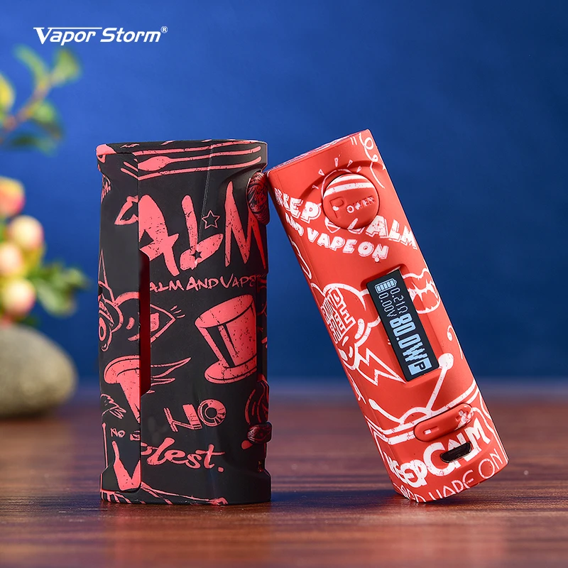 Оригинальный мод Vapor Storm puma baby 80 Вт TC модный бокс для граффити 510 RDA RTA RDTA