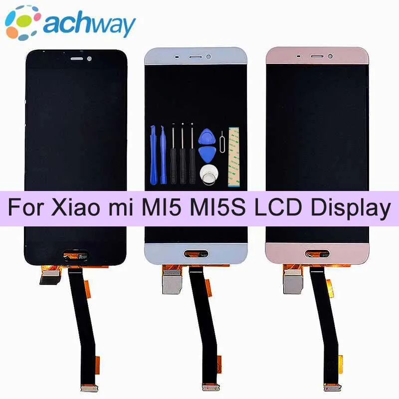 

New LCD Display For Xiaomi Mi5 Mi5S Mi 5S+Digitizer 5.5"Touch Screen Assembly Replacement Parts For 5.15" Xiaomi Mi 5S LCD+Tool