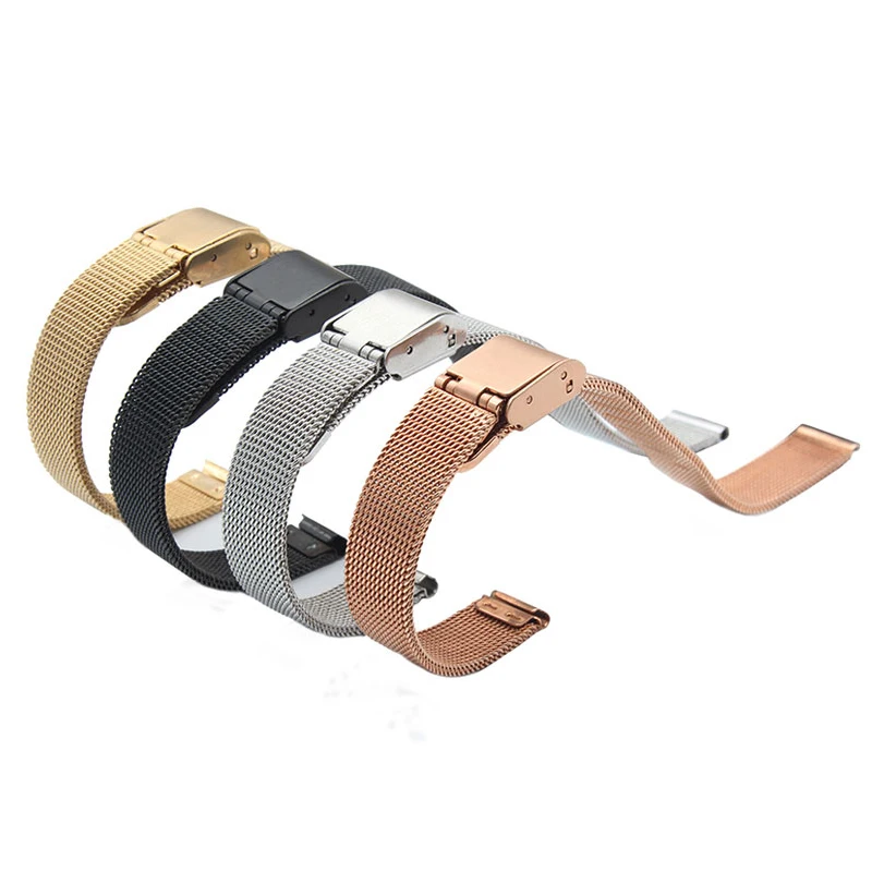 New listing B2 B3 stainless steel replacement strap for Huawei B2 B3 Talkband black gold silver
