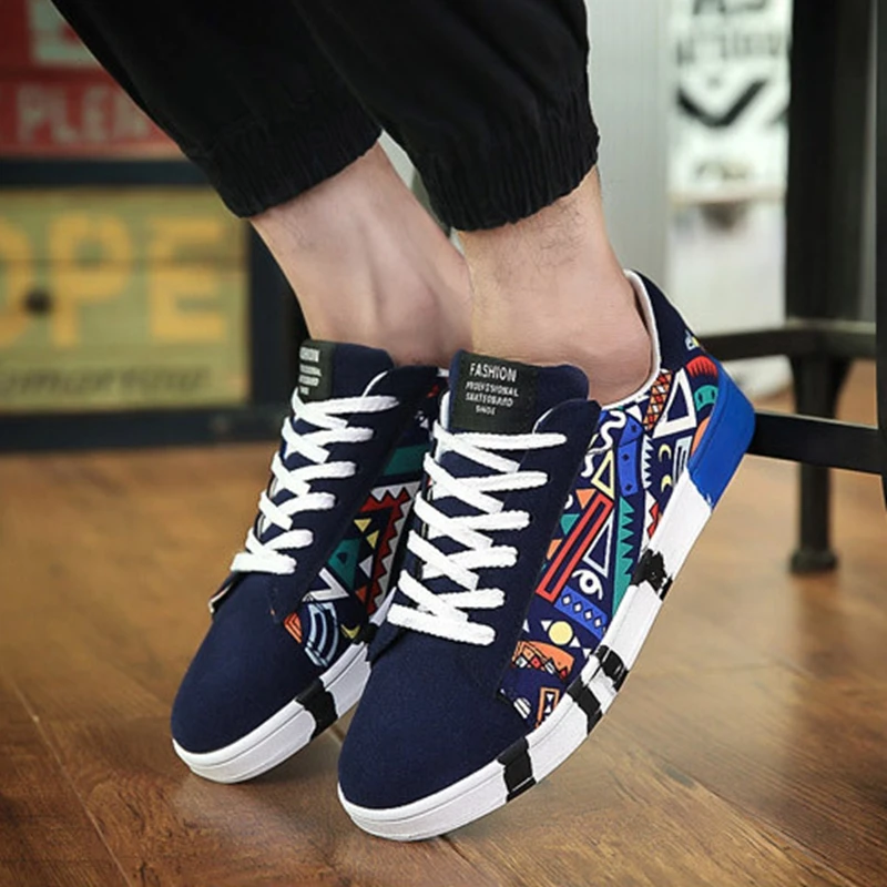 

CALOFE 2018 African Print Sneakers Men Walking Jogging Sports Shoes Outdoor Basketball Ayakkabi Erkek Masculino Esportivo Z40