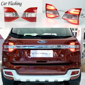 

2PCS Car LED Tail Light Car LED Rear Bumper Light LED Brake Light Auto Bulb Decoration Lamp For Ford Everest 2016 2017 2018