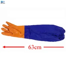 Biosafe 3 пары утолщенный ПВХ антискользящие перчатки анти эротические перчатки водонепроницаемые рыболовные промывки антикоррозионные защитные перчатки