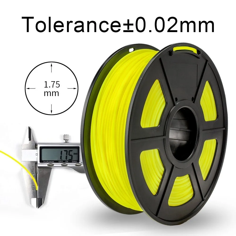 

SUNLU 1.75mm PLA 3D Printer Filament 1.75mm 1KG/2.2lb Spool New DIY PLA Printer Filament