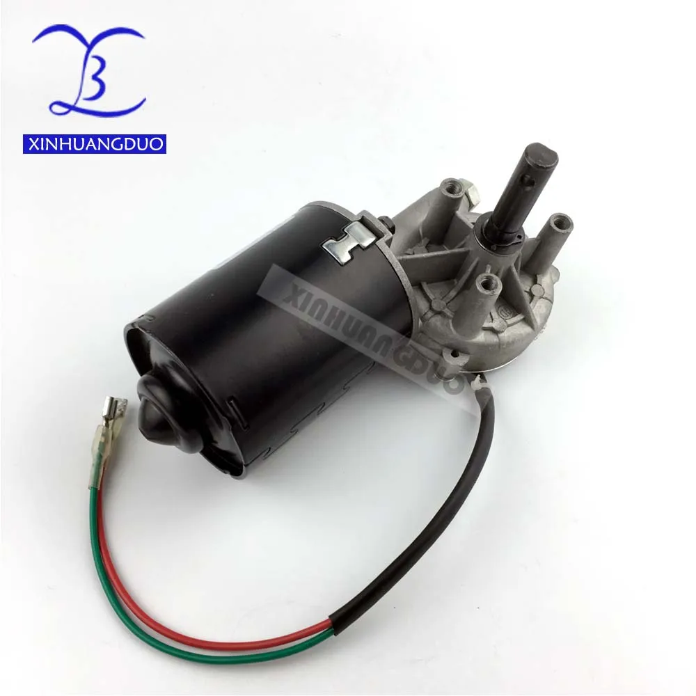 

Worm Gear Motor for the garage DC12V 45rpm 60Kg.cm Geared Motor right version, Self-locking function,rolling shutter door motor
