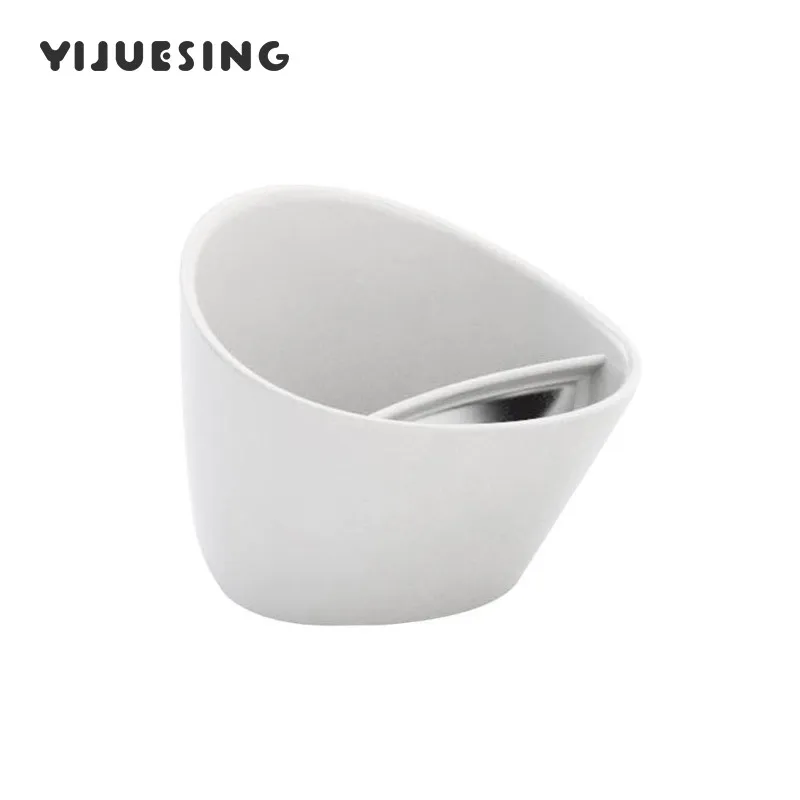 Tilt Tea Cup Creative Inclined Tilt Teacup Food Grade Plastic Tipping