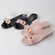 Flores geléia sapatos confortáveis respirável sapatos de praia das mulheres 2019 a primavera eo verão de moda de nova leren teenslippers heren(China)