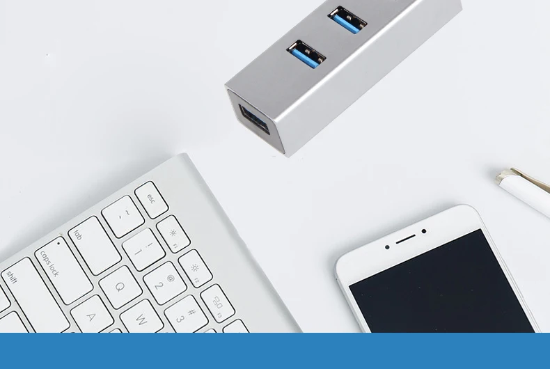 OFCCOM USB 3,0 usb-хаб высокоскоростной 4 порты Ethernet адаптер для ПК ноутбук Mac USB концентраторы питание Macbook Pro