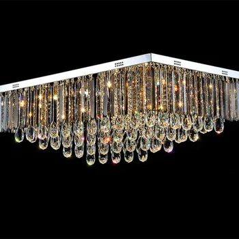 

jmmxiuz New design big modern chandeliers crystal lamps chandelier AC110-240V LED living room lights