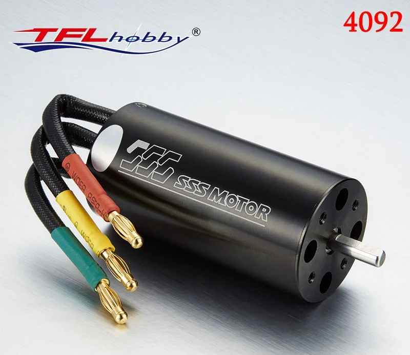 

SSS 4092 KV1400 KV1650 KV2140 Brushless Inner Rotor Motor w/o water cooling for RC Boat