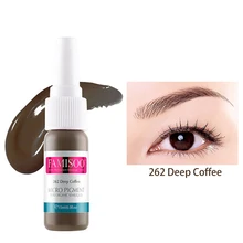 15 мл/бутылка чернил для татуировки набор постоянный макияж с микроволокном пигмент 32 цвета тату пигмент тела живопись чернила для татуировки pigmento