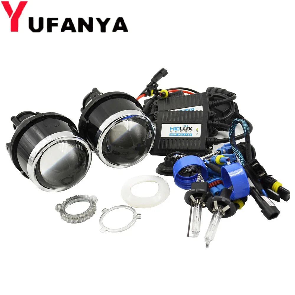 Buy 3.0 inch HID halogen Bi xenon fog Projector Lens