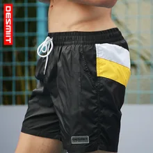 Desmiit Сращивание мужские шорты для серфинга пляжные шорты для плавания для мужчин спортивные шорты для бега шорты купальные быстросохнущие спортивные купальная одежда Бермуды
