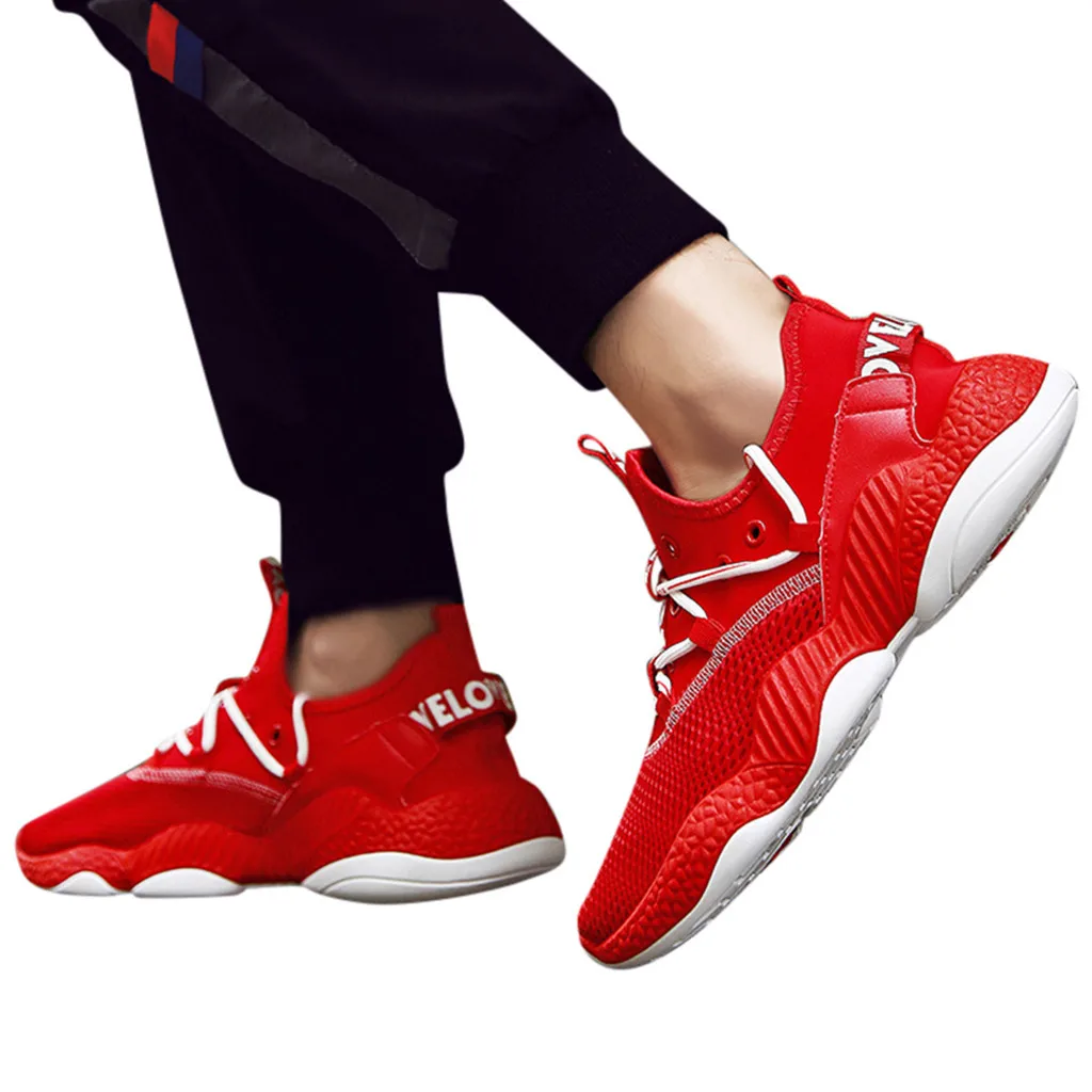 

YOUYEDIAN Vintage Autumn Shoes Breathable Men Casual Shoe Mesh Breathable Sneakers Shoes Wear-Resistant Wild Travel Shoes#507g30