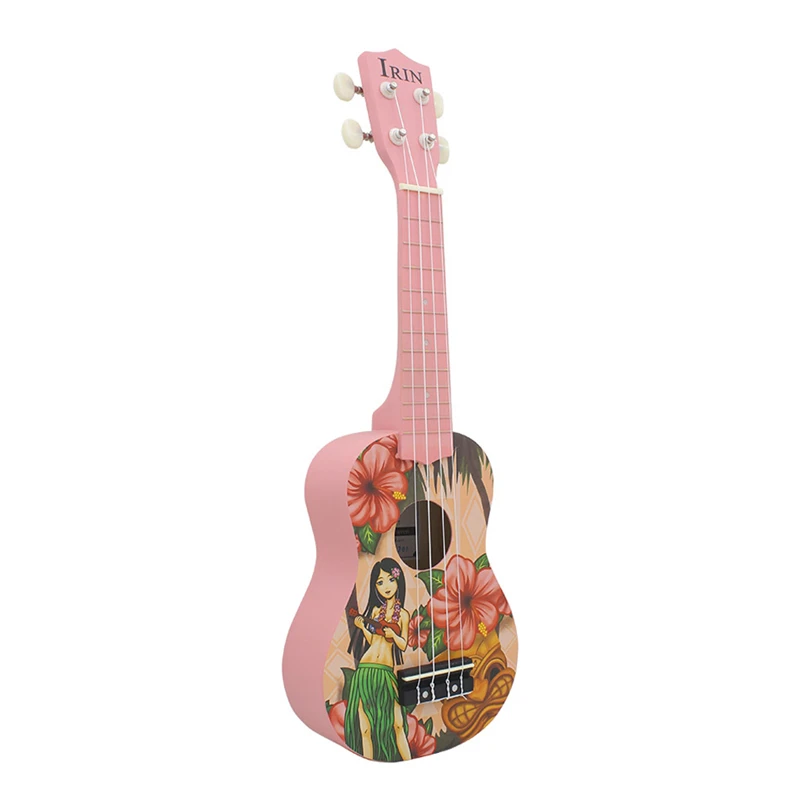 IRIN 2" Ukelele Basewood боди гриф 4 струны Гавайские гитары ra струнный музыкальный инструмент укулеле для начинающих