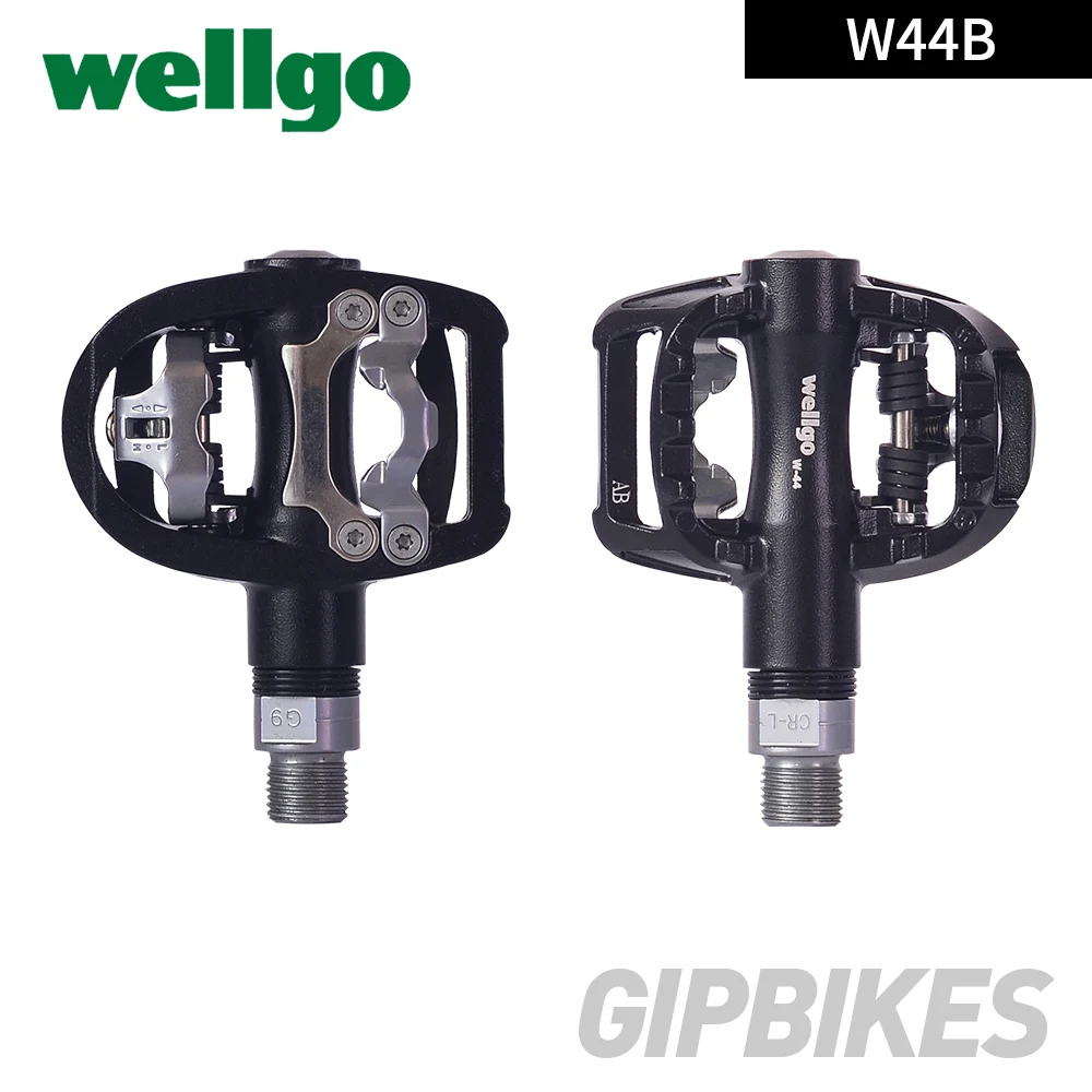 Wellgo W44B 358g Ультра легкие педали для шоссейного велосипеда с 3 подшипниками keo