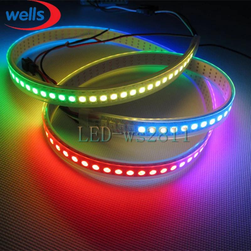 Tiras de Led 144 pixels 1 m leds Modelo Número : Ws2812b