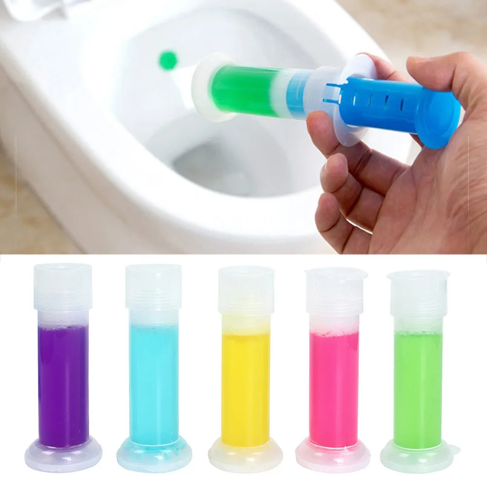 Цветочная гелевая игла чистящее средство для туалета ароматическая ароматерапия, освежитель воздуха эффективный дезодорирующий очиститель туалета Limpiador59