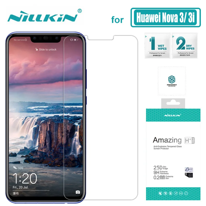 

Nillkin Huawei Nova 3i Glass Amazing H+ Pro 2.5D Nova3 Tempered Glass Nova3i Screen Protector for Huawei Nova 3 Nilkin Glass