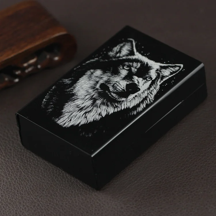 20 ультра тонкий мужской портсигар металлический портсигар|Аксессуары для