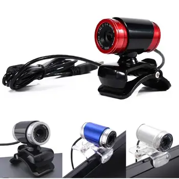 

Mini USB WebCam 12.0 Mega Pixel 640*460 Resolution Driverless Clip-on Web Camera 360 Degree Webcams for Skype PC Laptop Computer